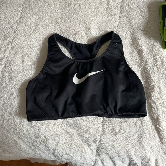 Nike Other - Black Nike Sports Bra Size Large